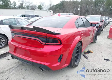 2020 Dodge Charger Scat Pack Widebody Rwd из США, поврежденный, VIN 2C3CDXGJ8LH107553